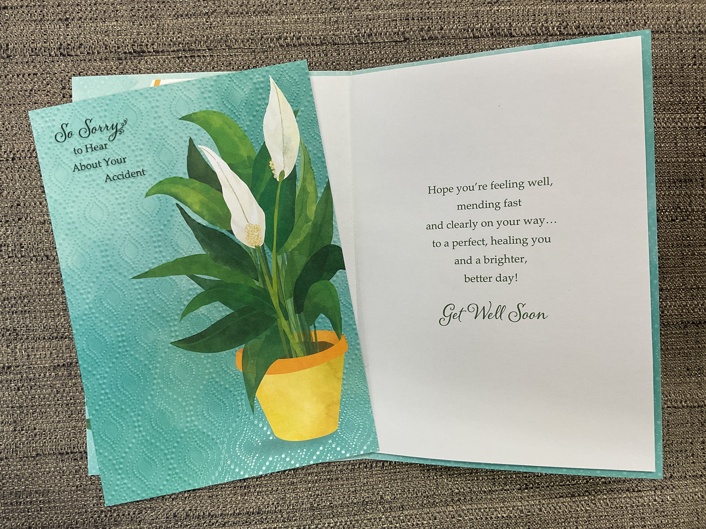 Accident Get Well Card