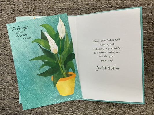 Accident Get Well Card