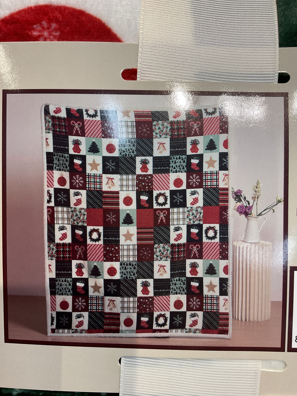 Christmas Flannel Blanket, Asst