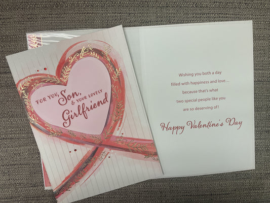 Son & His Girlfriend - Valentine’s Day Card