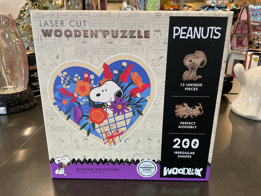 200 Pc Laser Cut Wooden Puzzle