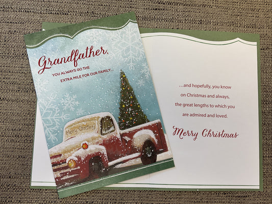 Grandfather Christmas Card