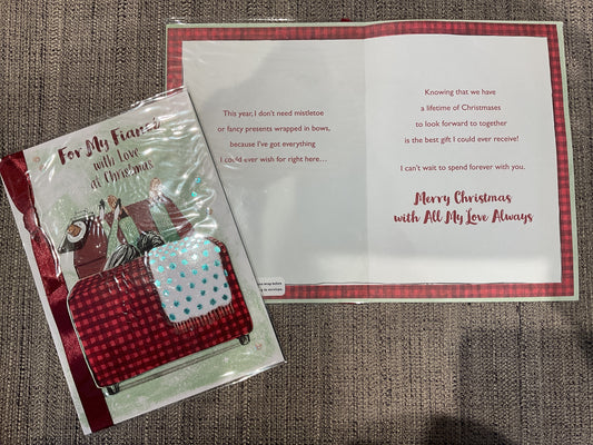 Fiancé Christmas Card