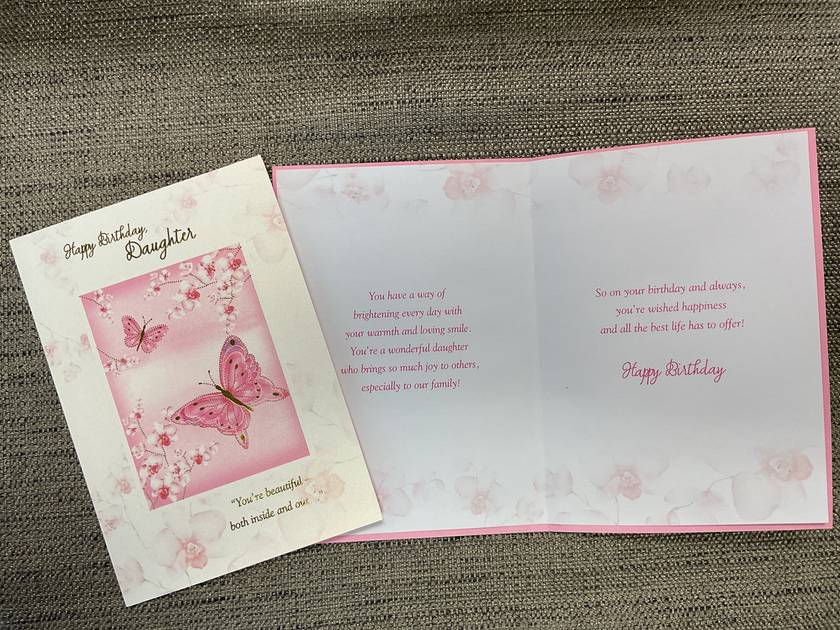 Daughter Birthday Card