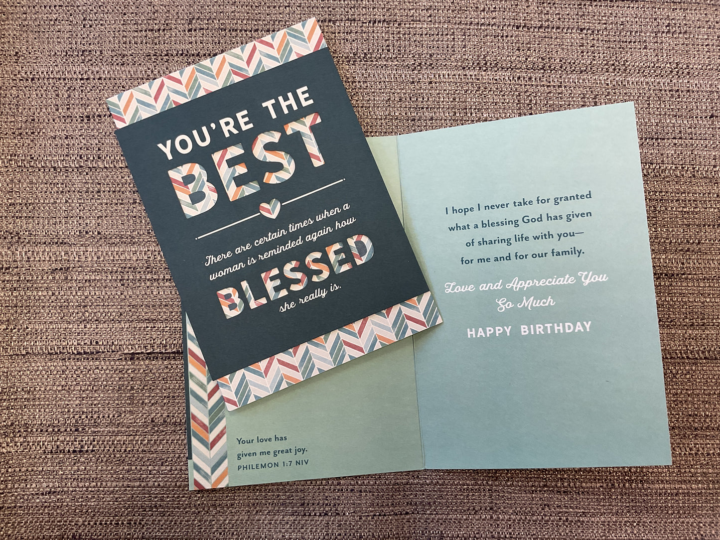 Religious Husband Birthday Card