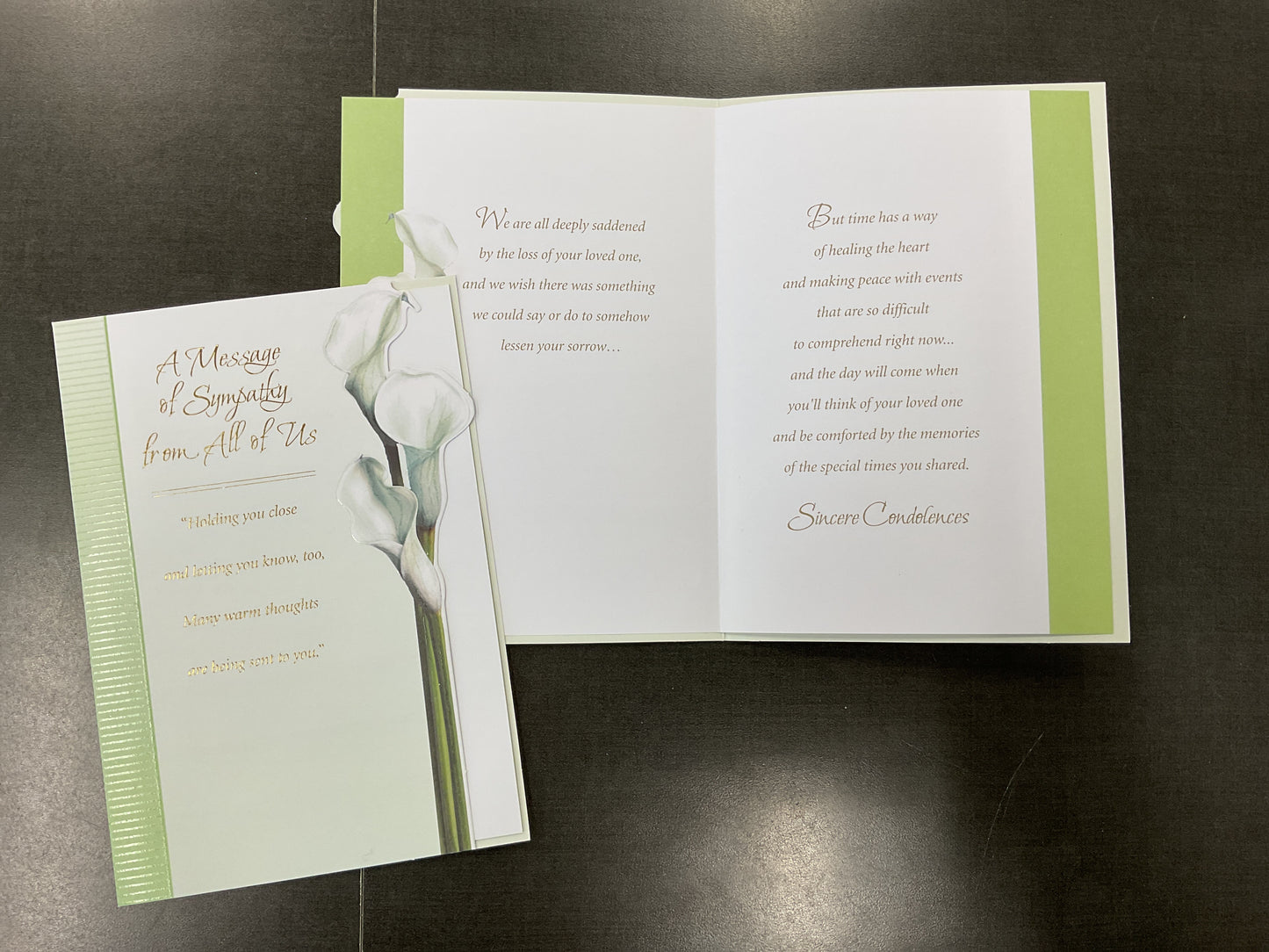 Sympathy Card From All