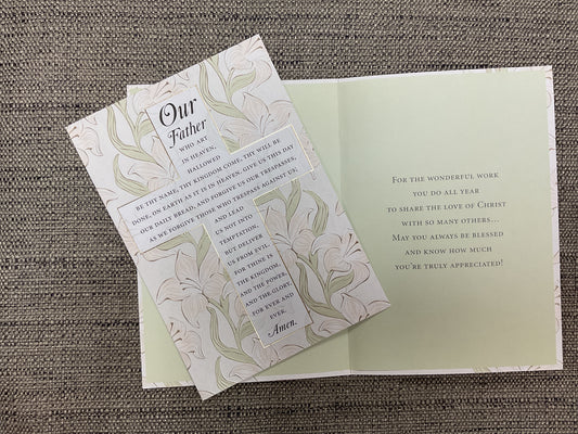 Pastor - Clergy Appreciation Card