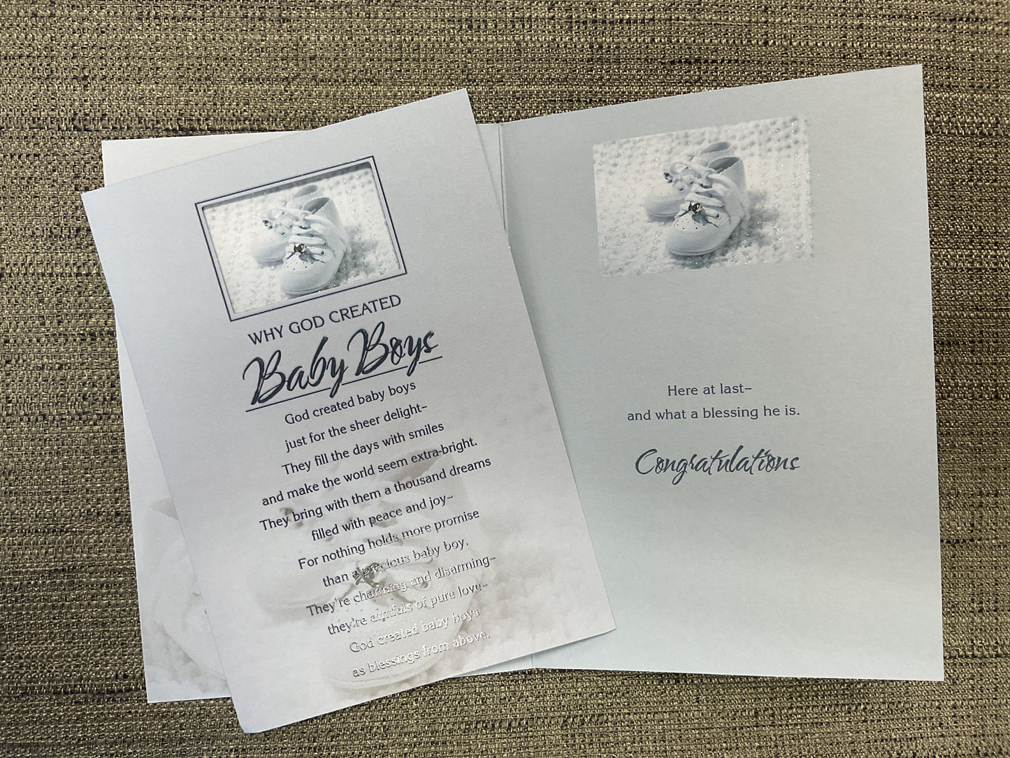 Baby Boy Card