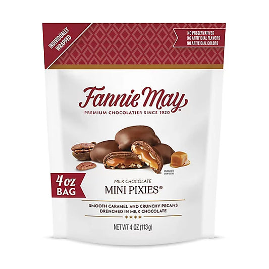 Fannie May Mini Pixies 4 oz Individually Wrapped