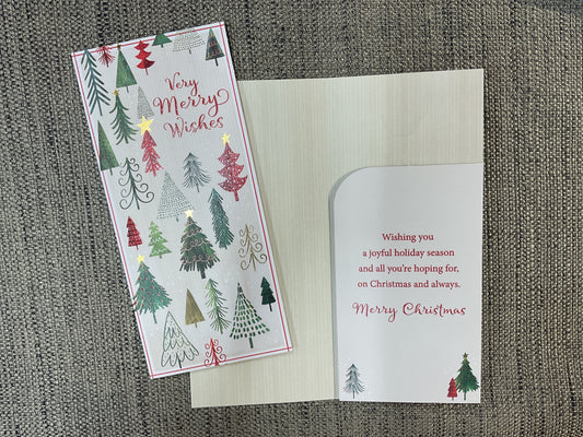 Merry Christmas Money/Gift Card Holder