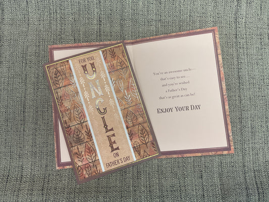Uncle - Father’s Day Cards