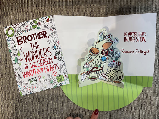 Brother Christmas Card