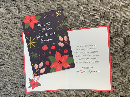 Daughter & Husband Christmas Card