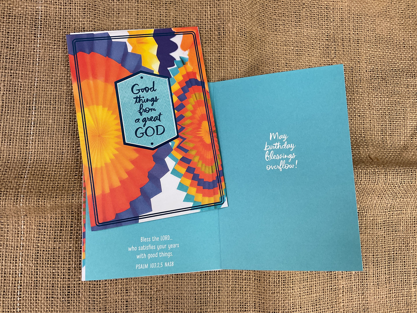 Religious Birthday Card