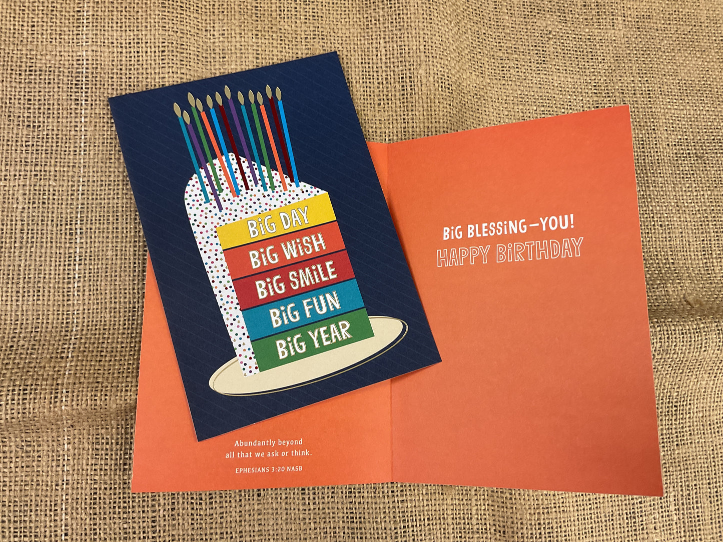 Religious Birthday Card