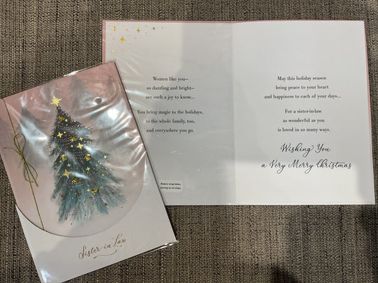 Sister-In-Law Christmas Card
