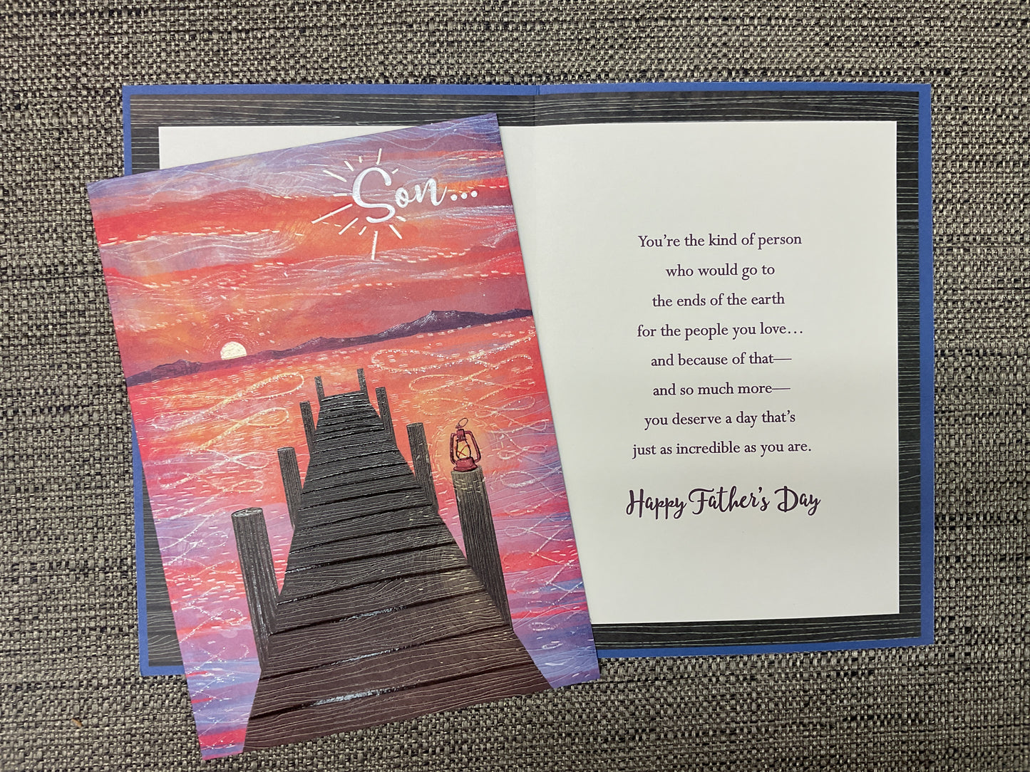 Son Father’s Day Card