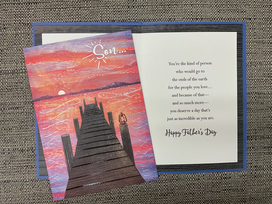 Son Father’s Day Card