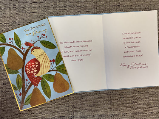 Friend Religious Christmas Card