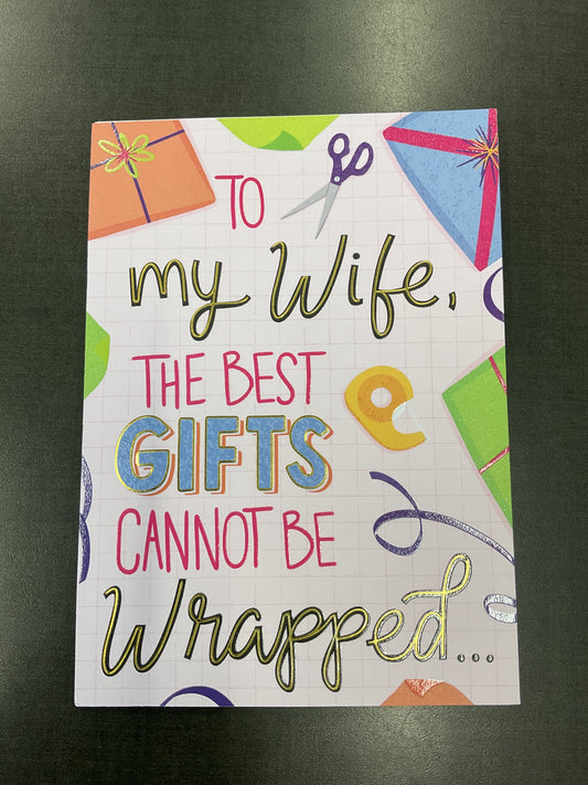 Wife Birthday Card