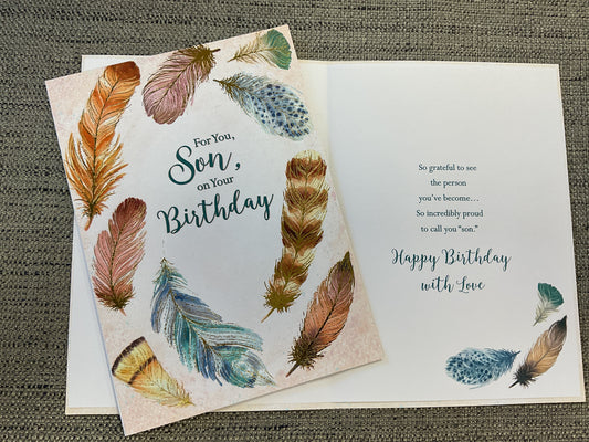 Son Birthday Card