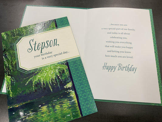 Stepson Birthday