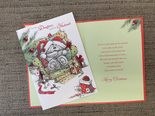 Daughter & Husband Christmas Card