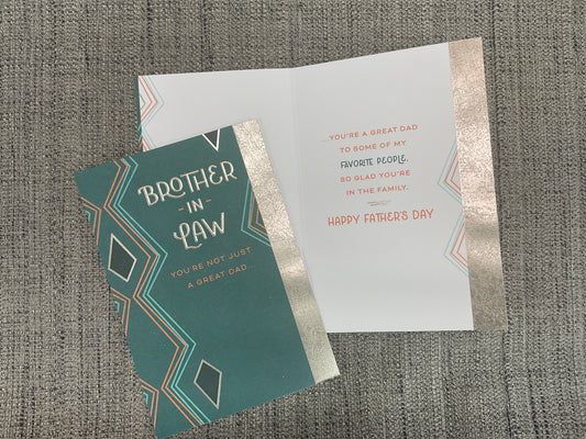 Brother-in-Law - Father’s Day Card