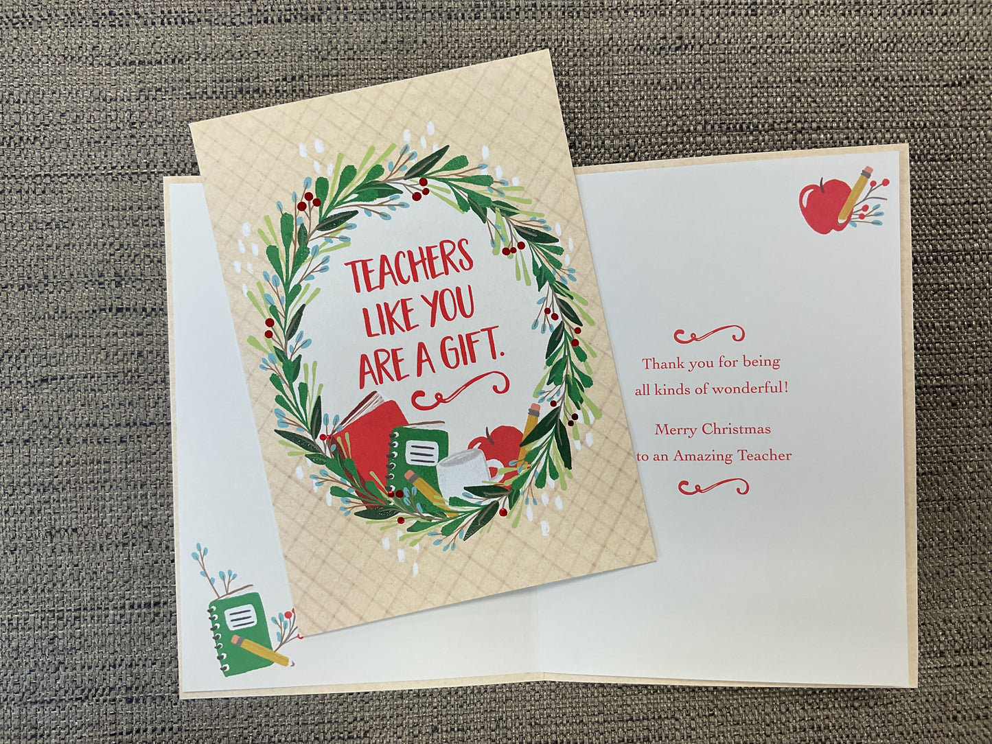 Teacher Christmas Card