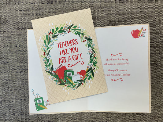 Teacher Christmas Card