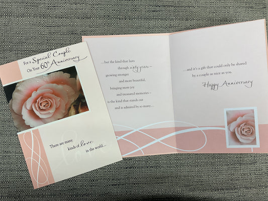 60th Anniversary Card