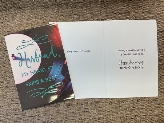 Husband Anniversary Card