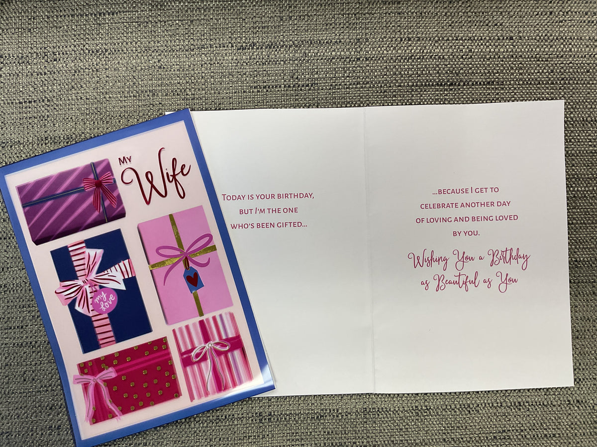 Wife Birthday Card