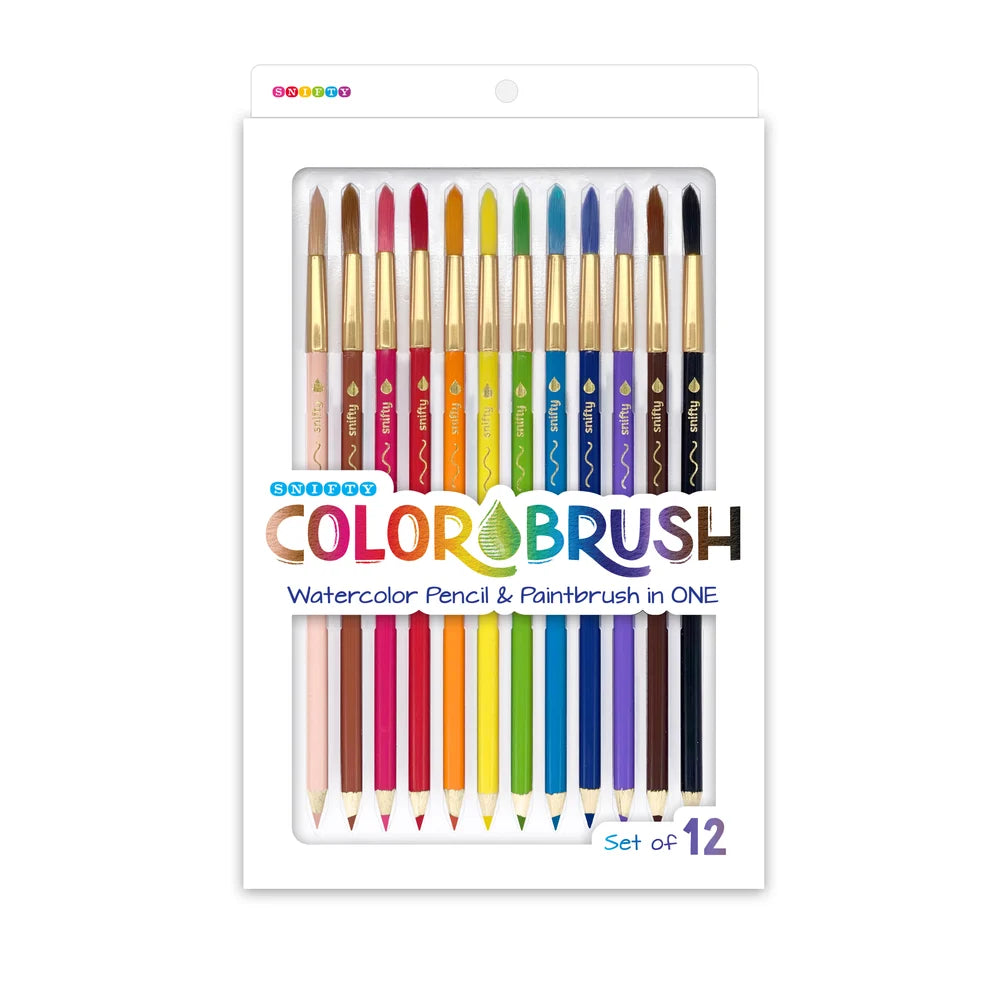 COLORBRUSH watercolor pencil + paintbrush