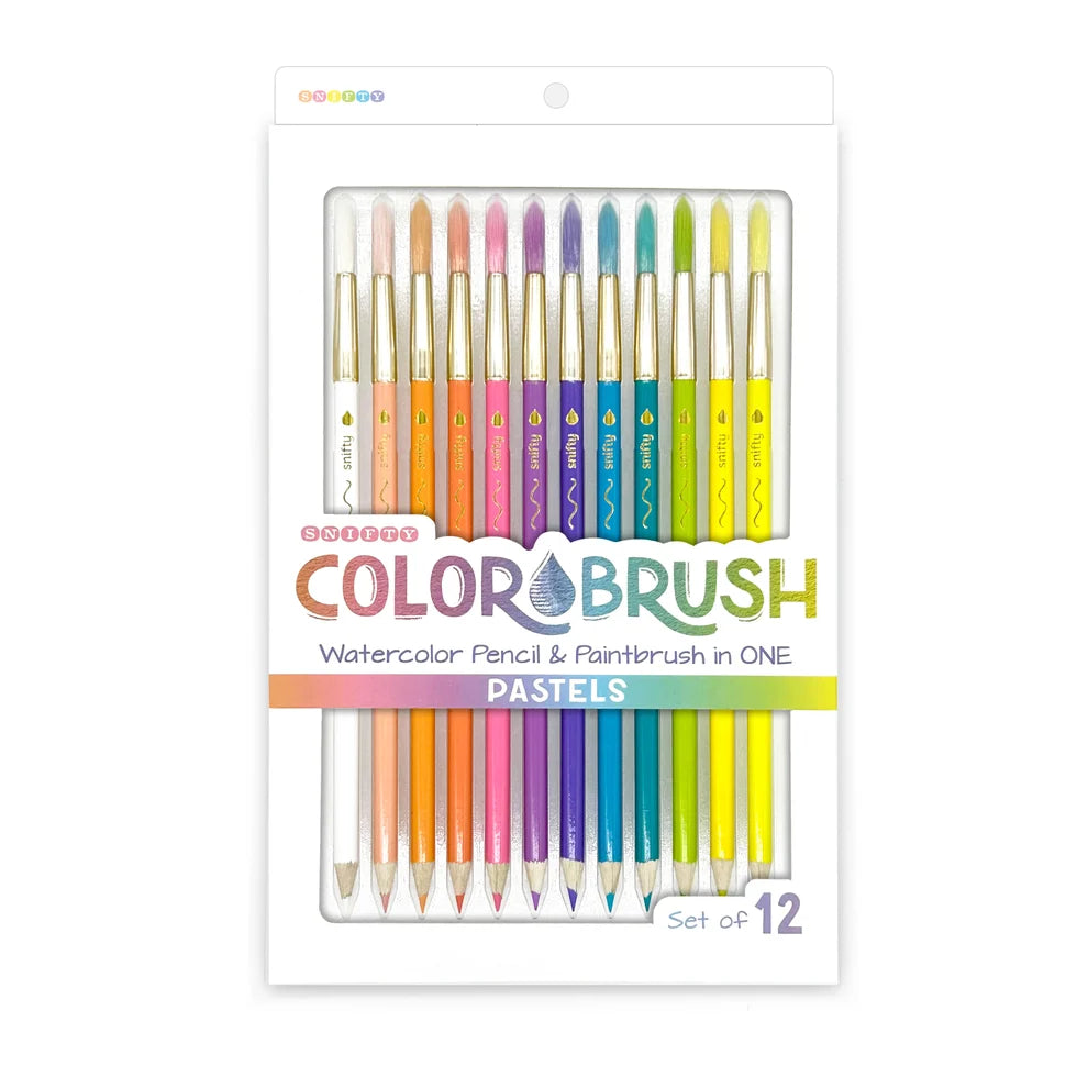 COLORBRUSH PASTEL watercolor pencil + paintbrush