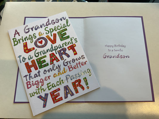 Grandson Bithday