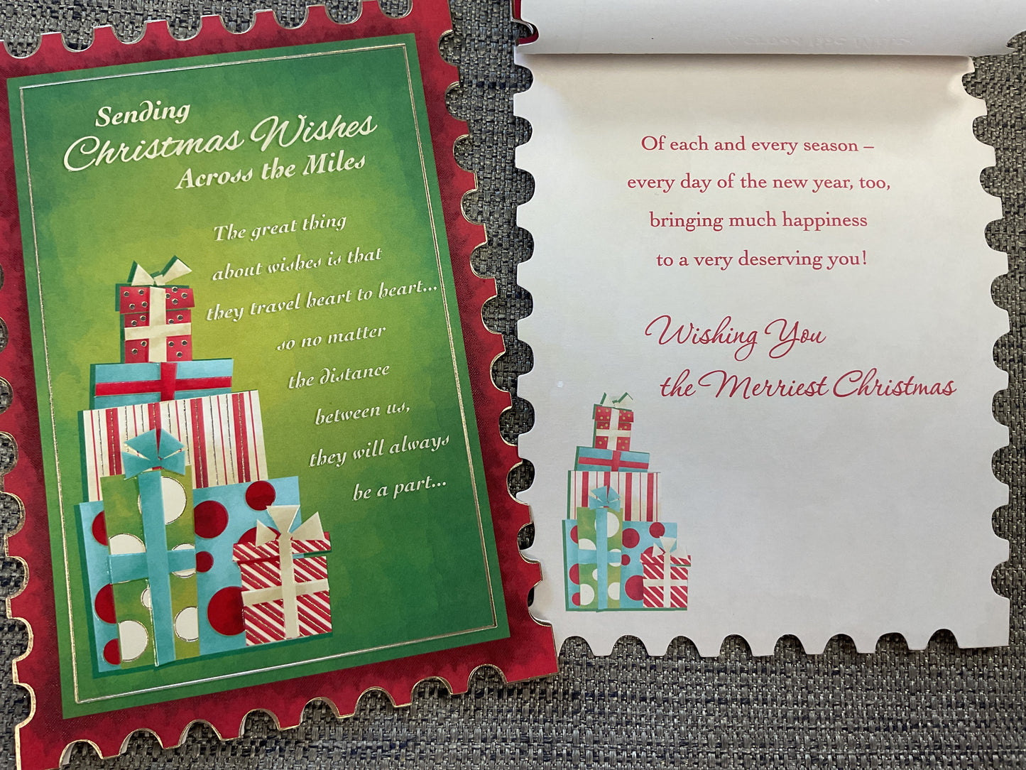 Across the Miles Christmas Card