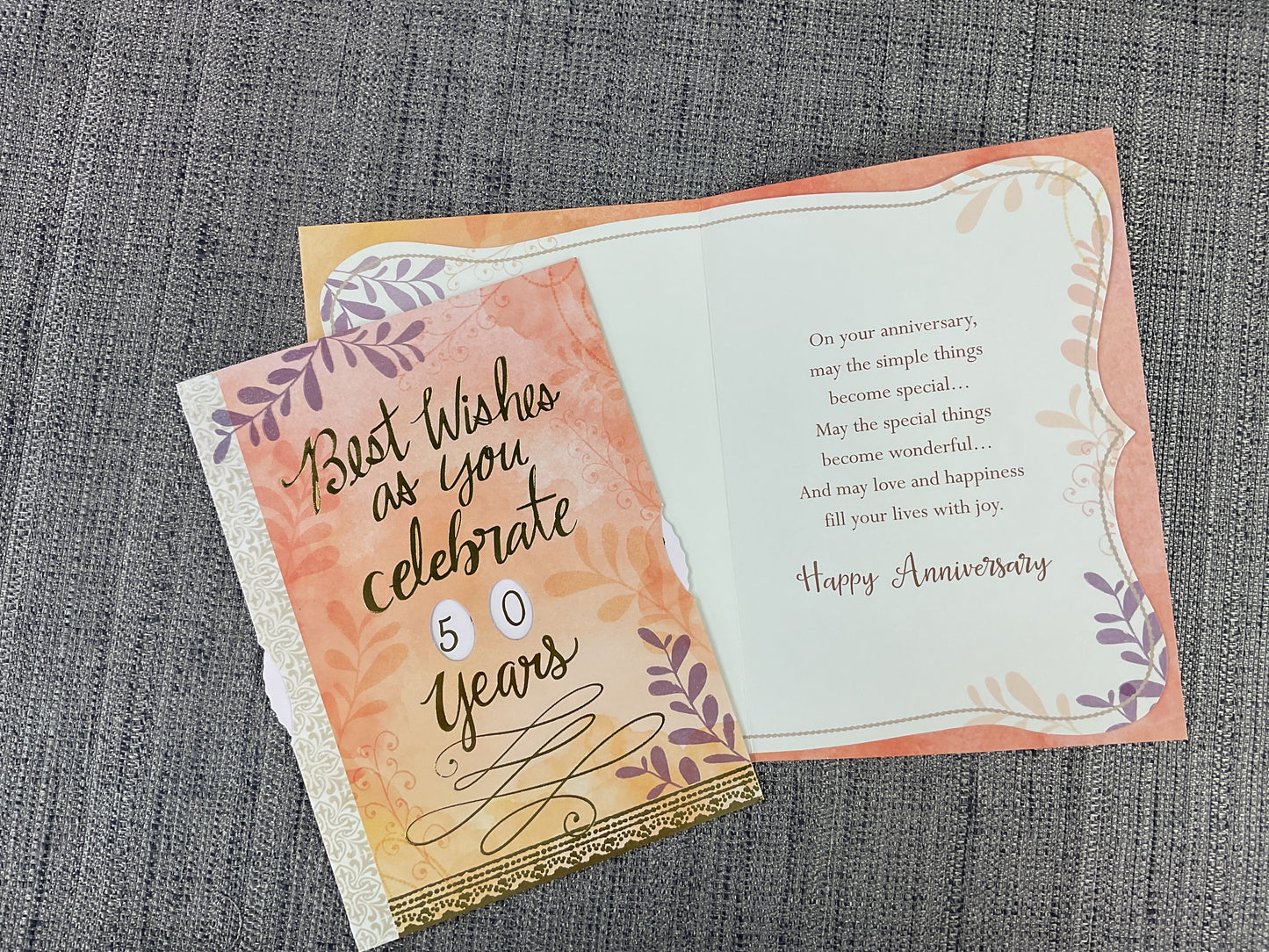 1st-79th Anniversary Card *Wheel*