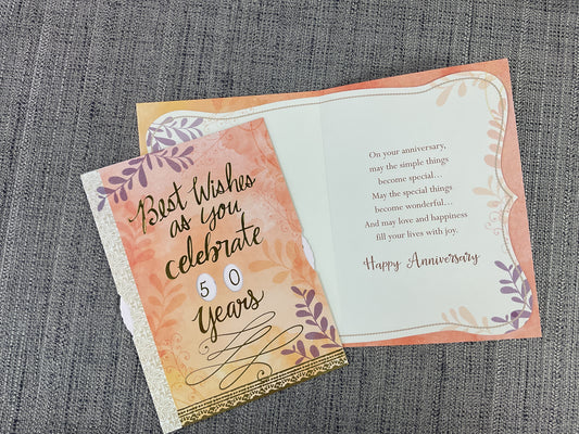 1st-79th Anniversary Card *Wheel*