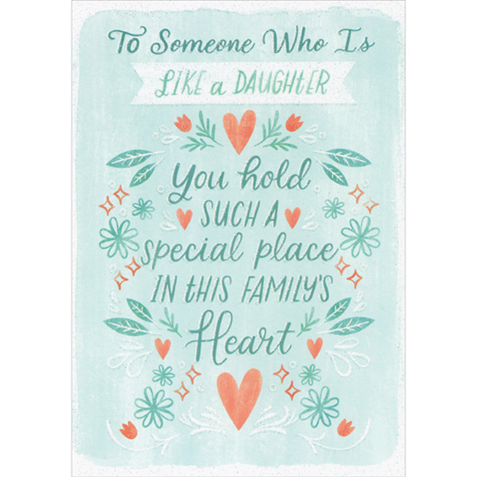 Mother's Day Card for Someone Like a Daughter