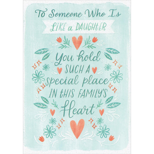 Mother's Day Card for Someone Like a Daughter