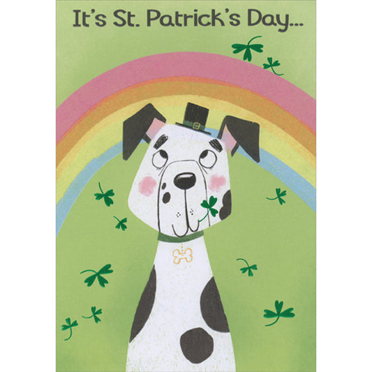 Funny St. Patrick's Day Card with Interactive Sliding Panel