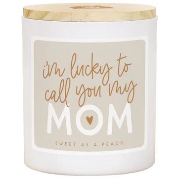 Lucky To Call Mom Candle