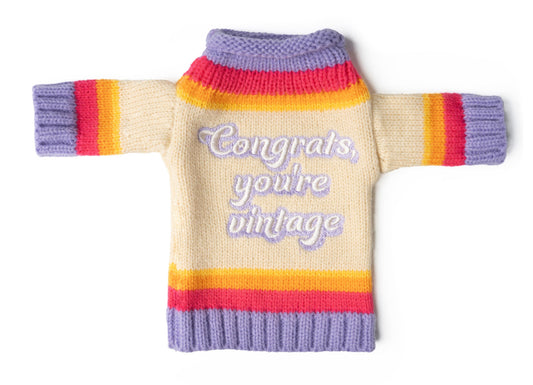 Wine & Bottle Sweater