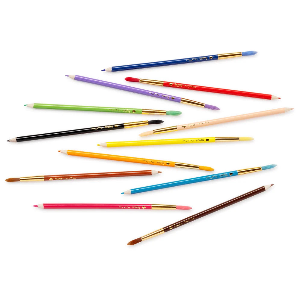 COLORBRUSH watercolor pencil + paintbrush