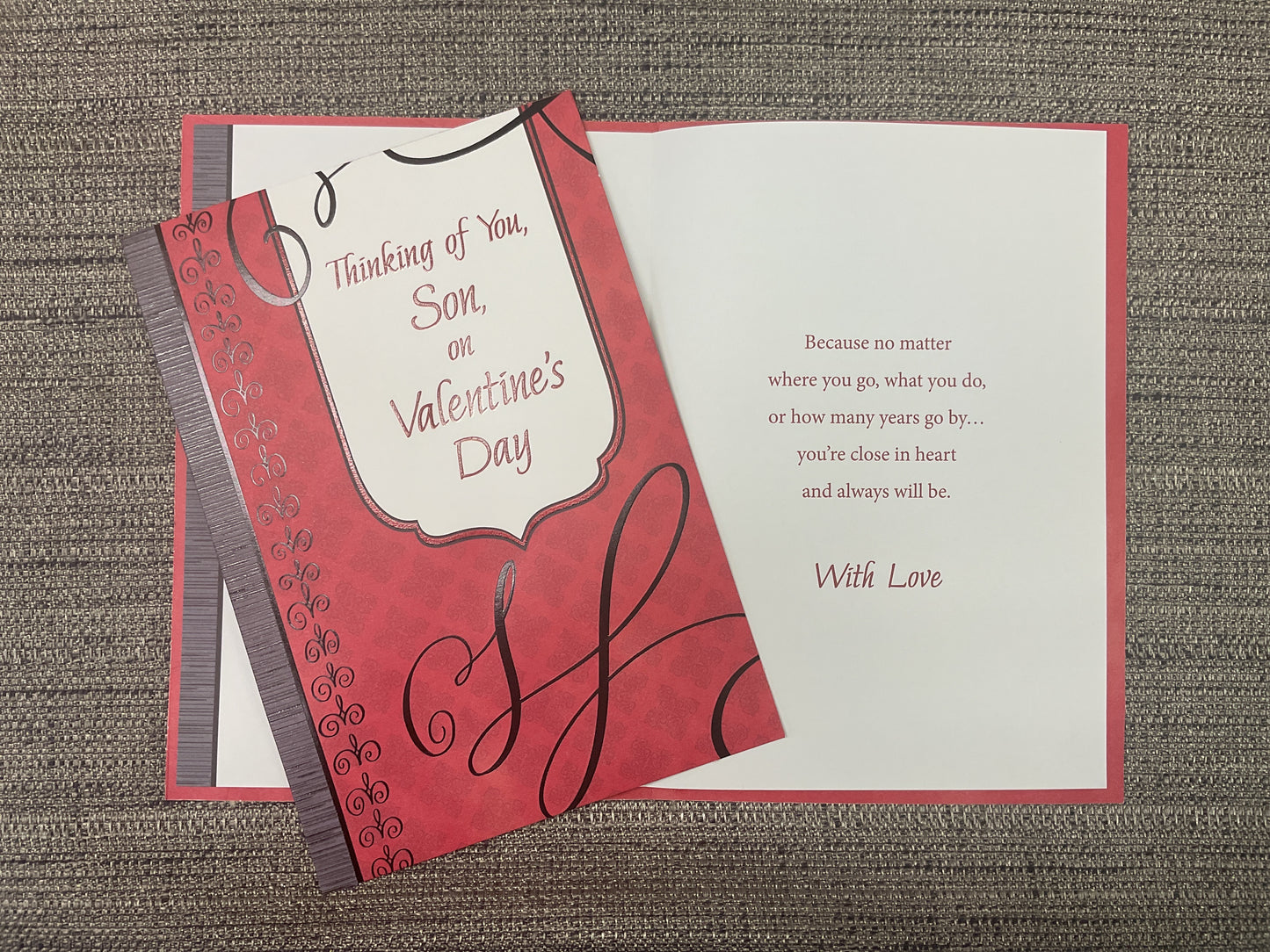 Son - Valentine’s Day Card