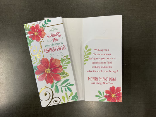 Merry Christmas Money/Gift Card Holder