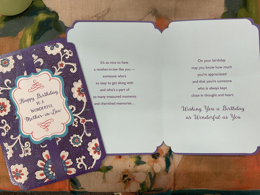 Mother-in-law Birthday