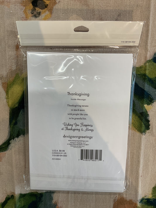 Thanksgiving - Pack of 8