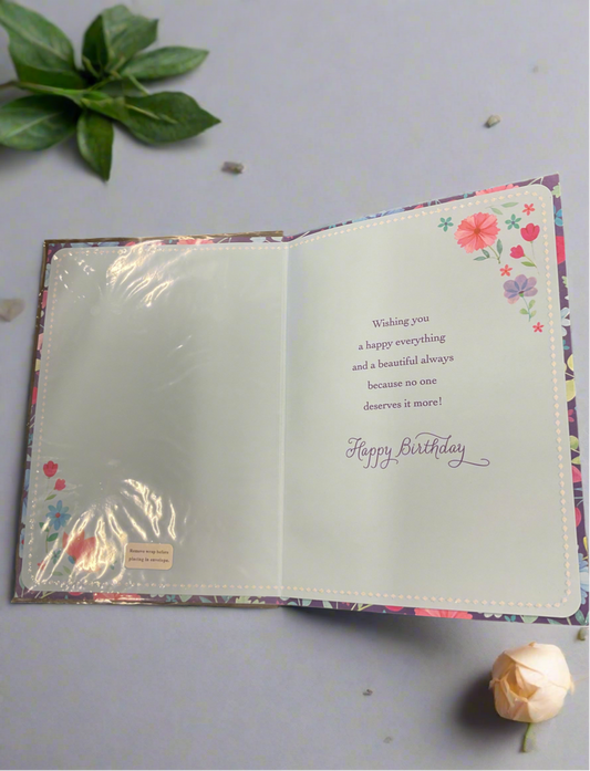 Sister birthday card